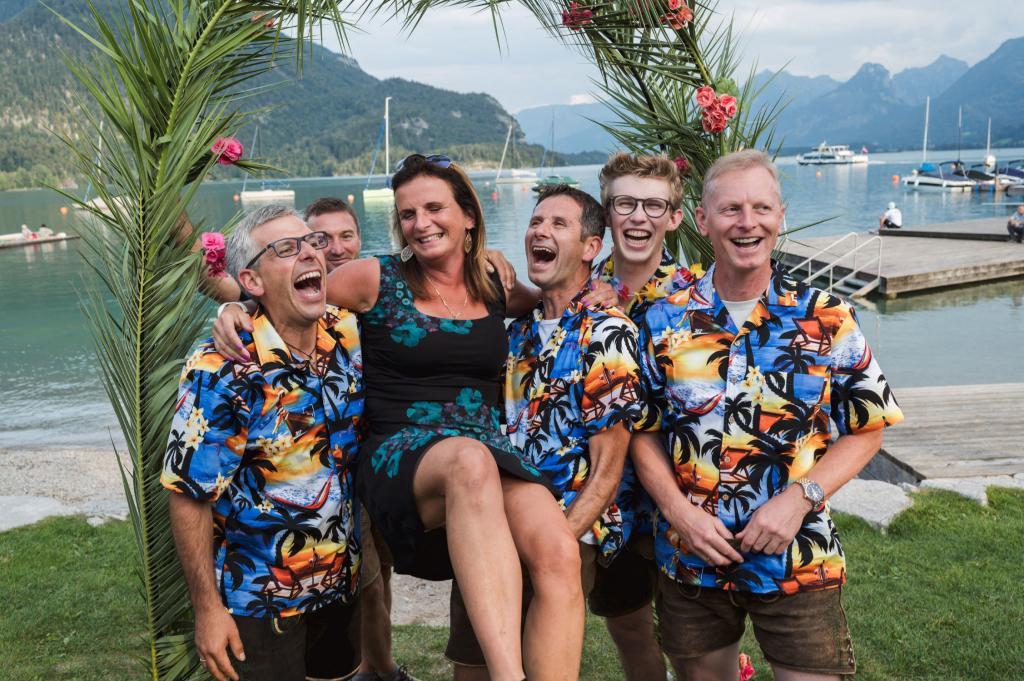 Hochzeit Karin und Dominik Feier im Brunnwind St. Gilgen