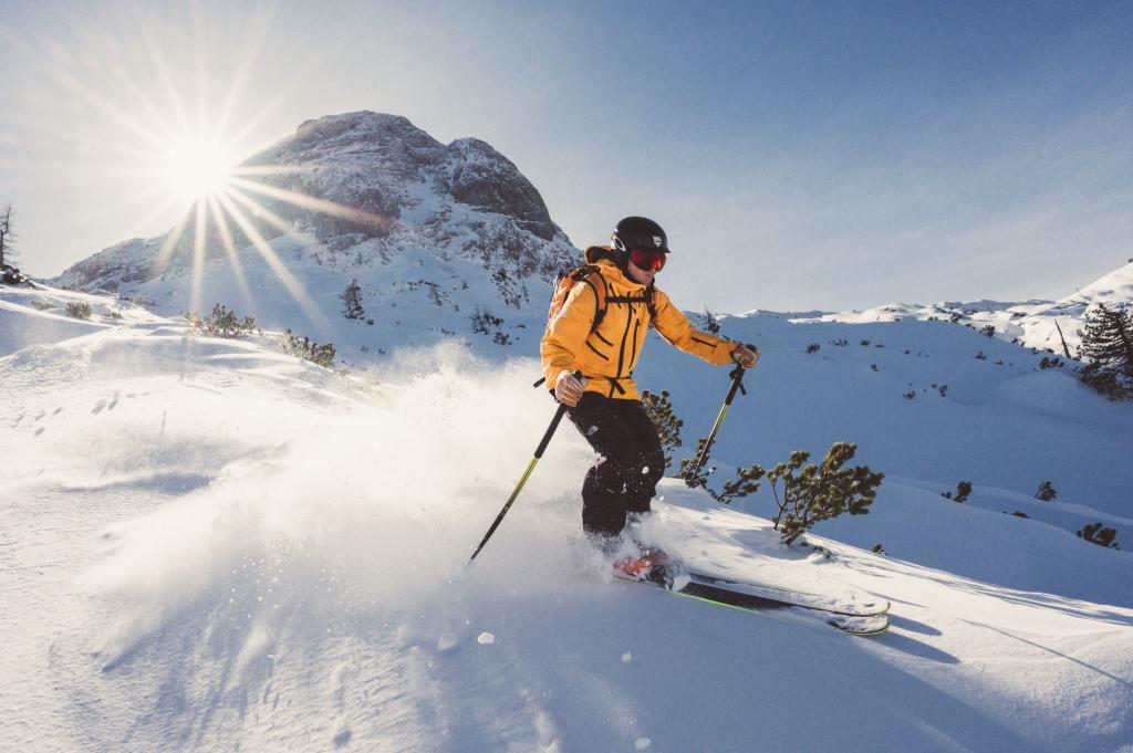 Skifotos mit Outdoor-Leadership