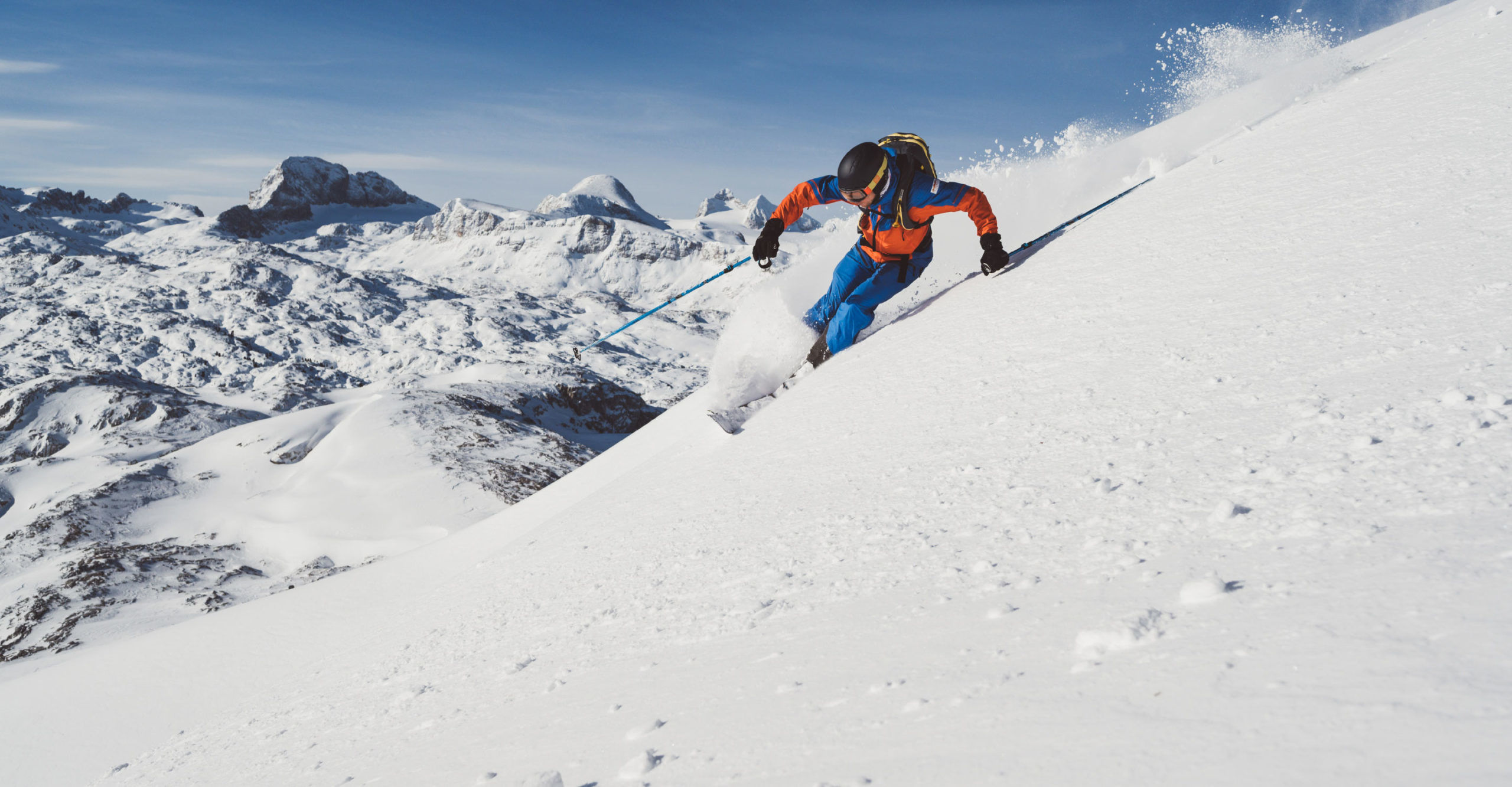 Freeriden am Krippenstein, im Bild Rob Hakenberg, Outdoorleadership
