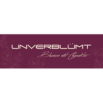 Unverbluemt - Blumen mit Charakter - Logo