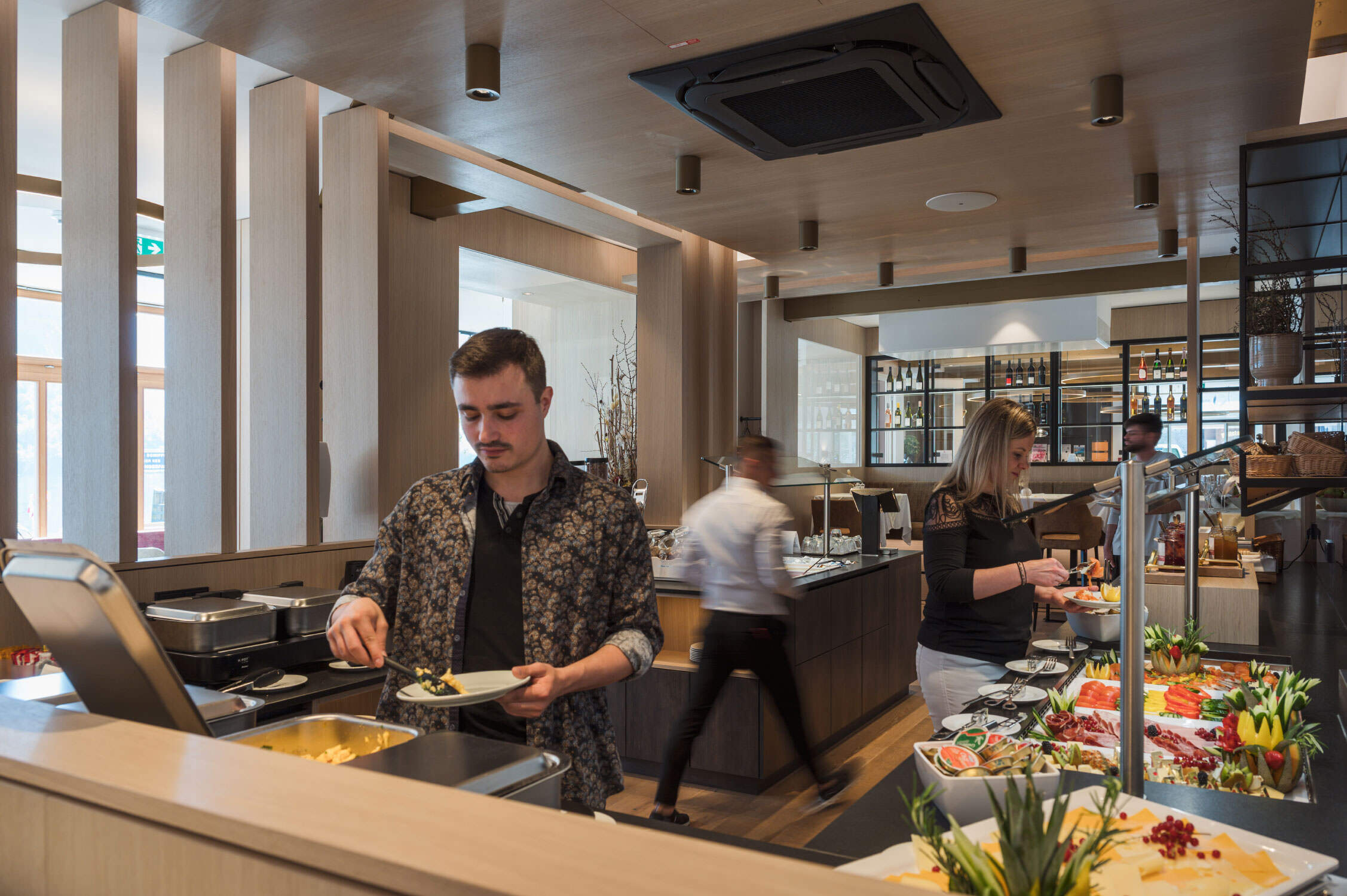 Das Frühstücksbuffet im Heritage Hotel Hallstatt